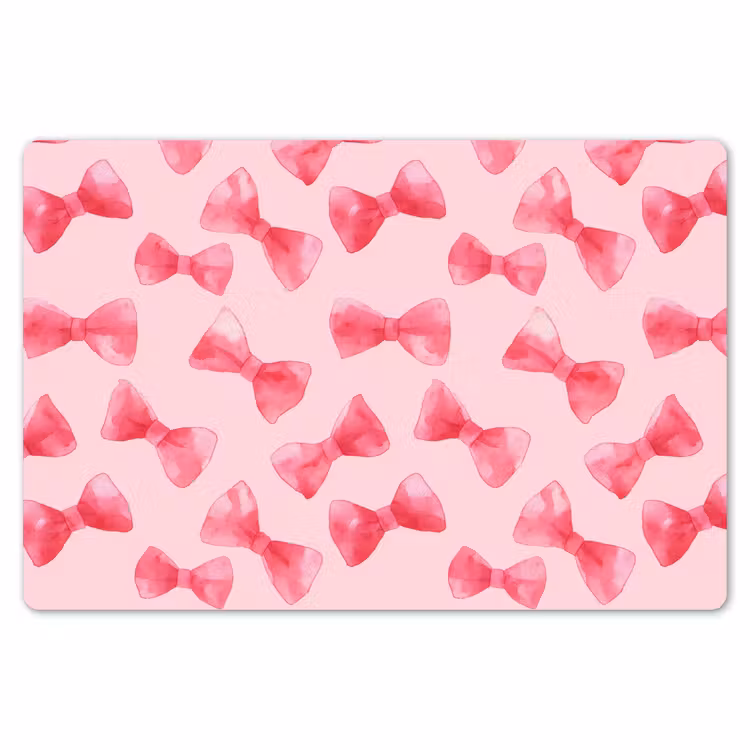 Strikken - Aquarel - Roze Placemat vinyl groot 368 -zzsfeer1_Kitchenyeah-website