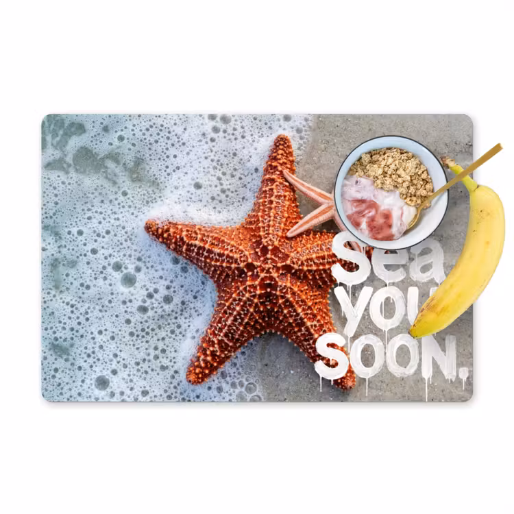 Sea you soon - Zeester - Zee Placemat vinyl groot -zzzproduct_Kitchenyeah-website