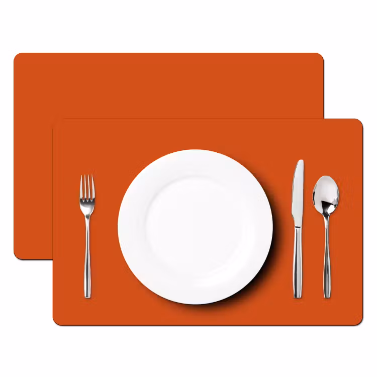 Sienna - Aarde - Kleuren - Effen Placemat vinyl groot 368 -zzsfeer2_Kitchenyeah-website