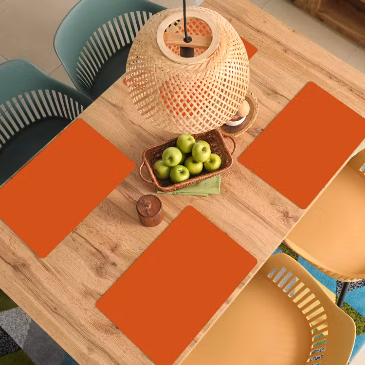 Sienna - Aarde - Kleuren - Effen Placemat vinyl groot 368 -zzsfeer5_Kitchenyeah-website