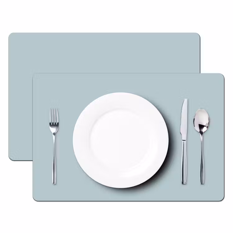 Slate - Blue - Blauw Placemat vinyl groot 368 -zzsfeer2_Kitchenyeah-website
