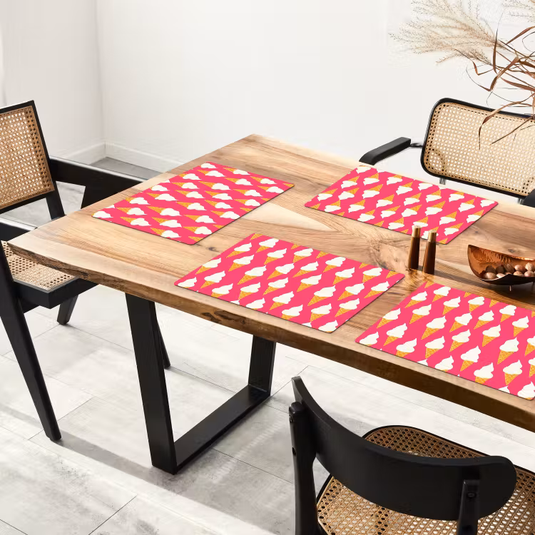 Softijs - Horentje - Roze Placemat vinyl groot 368 -zzsfeer4_Kitchenyeah-website