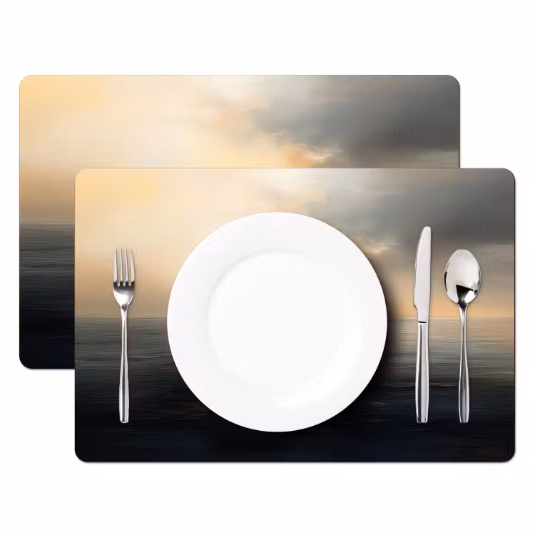 Zon - Horizon - Zee Placemat vinyl groot -zzsfeer2_Kitchenyeah-website