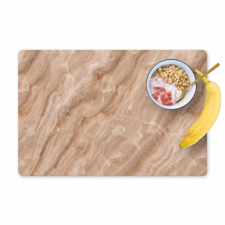 Steen - Ader - Natuur - Modern - Beige Placemat vinyl groot -zzzproduct_Kitchenyeah-website