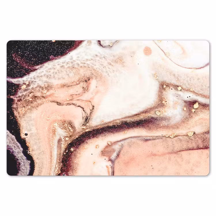 Steen - Marmer - Edelsteen - Abstract - Natuur - Roze Placemat vinyl groot -zzsfeer1_Kitchenyeah-website