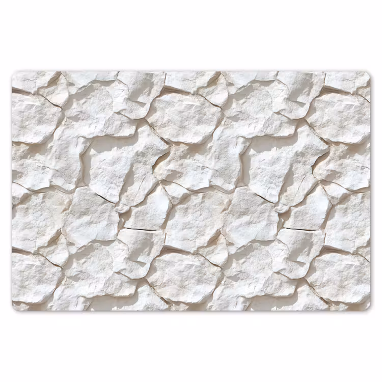 Structuur - Rots - Wit Placemat vinyl groot 368 -zzsfeer1_Kitchenyeah-website