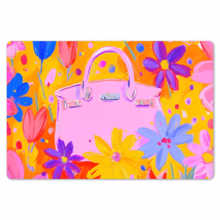 Tas - Roze - Bloemen Placemat vinyl groot -zzsfeer1_Kitchenyeah-website