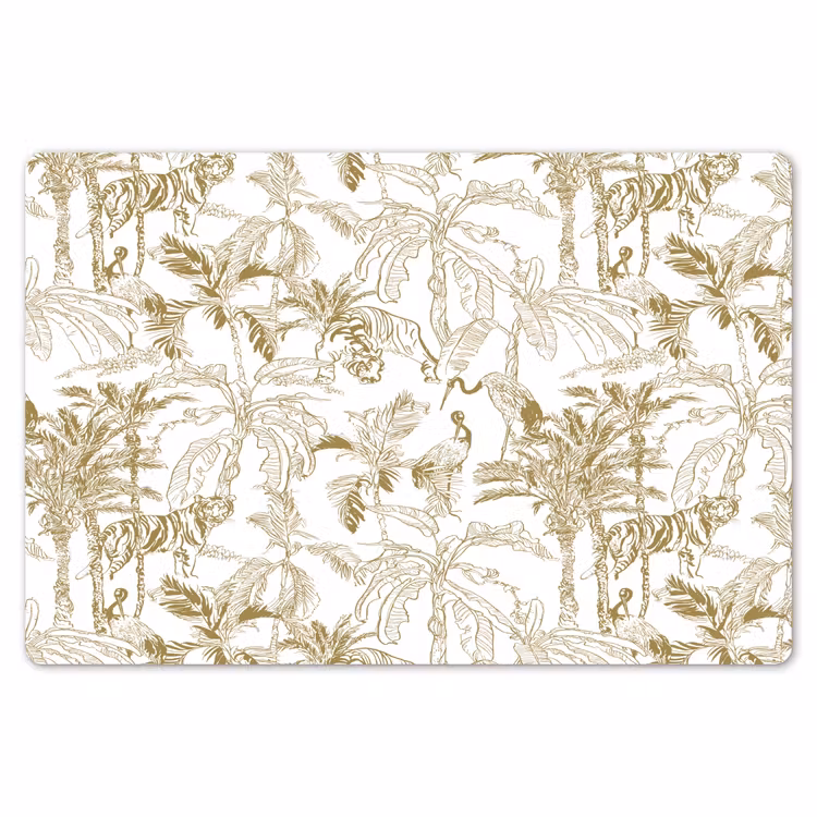 Tijger - Oerwoud - Beige Placemat vinyl groot 368 -zzsfeer1_Kitchenyeah-website