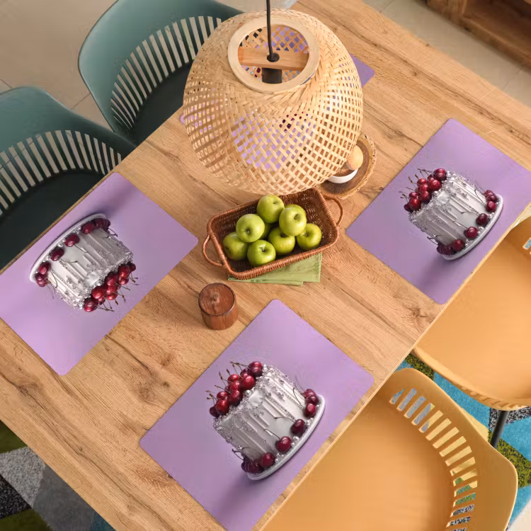 Taart - Kersen - Juwelen - Rood Placemat vinyl groot -zzsfeer5_Kitchenyeah-website
