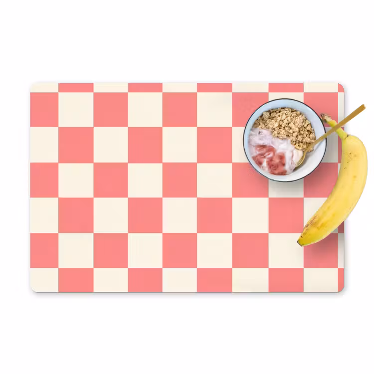 Traditioneel - Patroon - Roze Placemat vinyl groot 368 -zzzproduct_Kitchenyeah-website