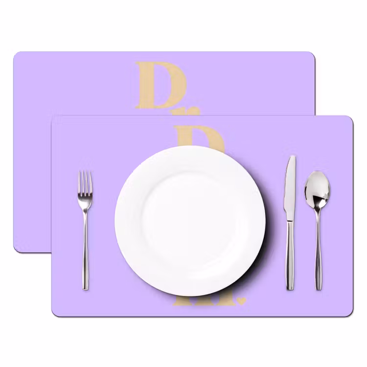 Dream - Paars - Typografisch Placemat vinyl groot -zzsfeer2_Kitchenyeah-website