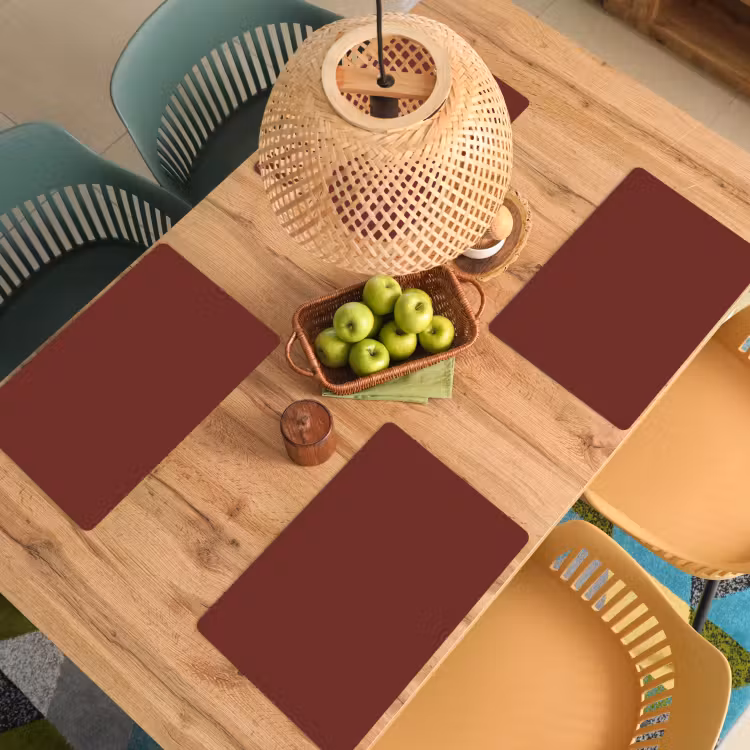 Valentine - Velvet - Rood Placemat vinyl groot 368 -zzsfeer5_Kitchenyeah-website