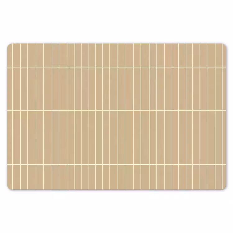 Verticaal - Wandtegel - Zand - Beige Placemat vinyl groot 368 -zzsfeer1_Kitchenyeah-website