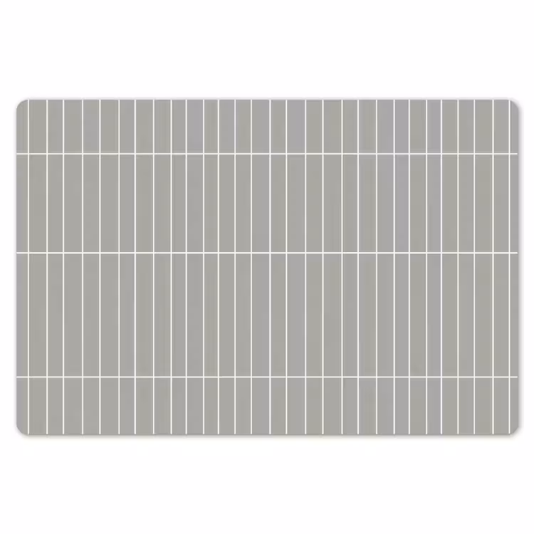 Wandtegel - Verticaal - Lichtgrijs Placemat vinyl groot 368 -zzsfeer1_Kitchenyeah-website