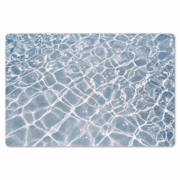 Water - Reflectie - Zonlicht Placemat vinyl groot -zzsfeer1_Kitchenyeah-website
