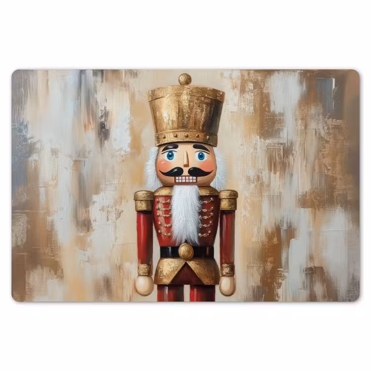 Kerst - Poppetje - Abstract Placemat vinyl groot -zzsfeer1_Kitchenyeah-website