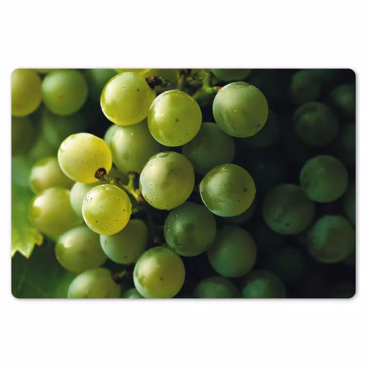 Druiven - Tros - Groen Placemat vinyl groot -zzsfeer1_Kitchenyeah-website