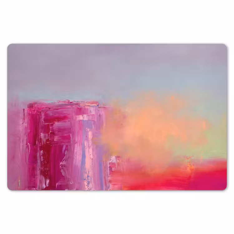 Abstract - Kleuren - Modern - Roze Placemat vinyl groot -zzsfeer1_Kitchenyeah-website