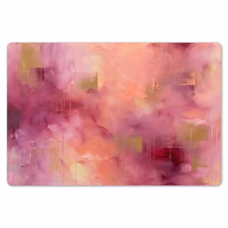 Abstract - Kleuren - Modern - Roze - Paars Placemat vinyl groot -zzsfeer1_Kitchenyeah-website