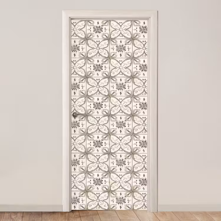 Antiek - Tegel - Beige deurposter klein 289 -3d_beige