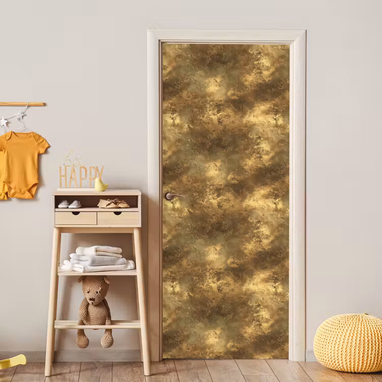 Antiek - Metaallook - Goud deurposter klein 289 -sfeer4