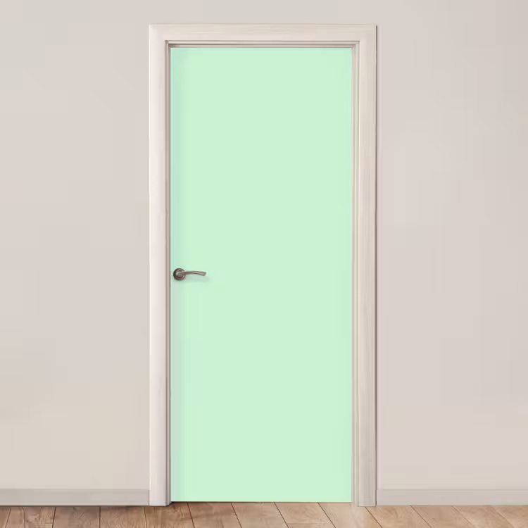 Pale - Mint - Groen deurposter klein 289 -3d_beige