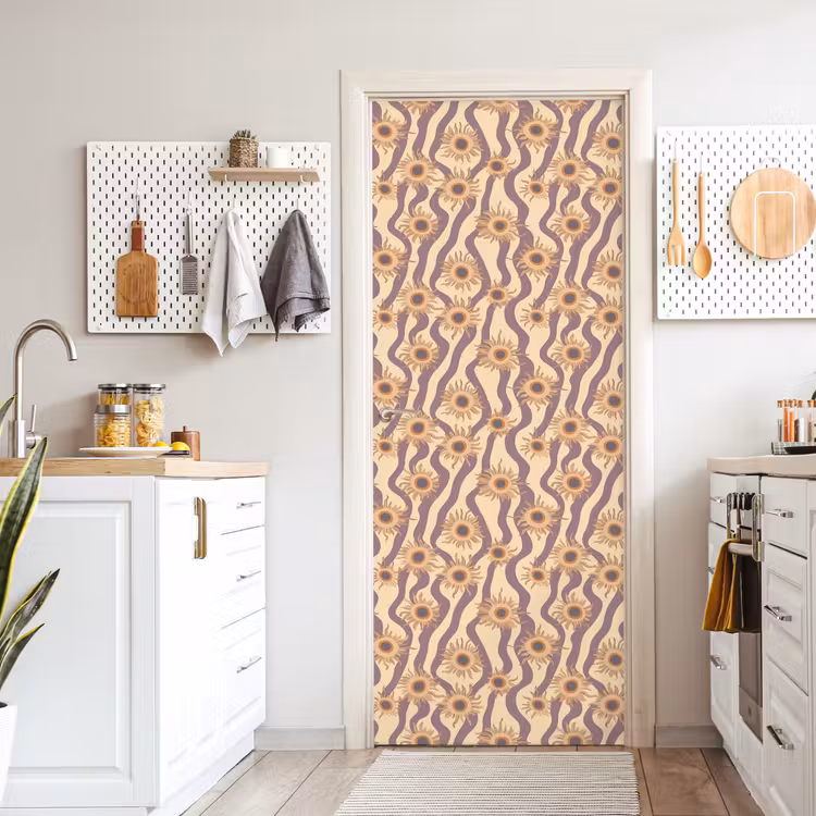 Bohemian - Vibe - Lavendelpaars deurposter klein 289 -sfeer5