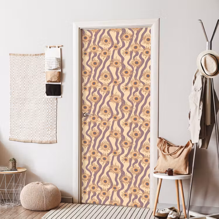 Bohemian - Vibe - Lavendelpaars deurposter klein 289 -sfeer6
