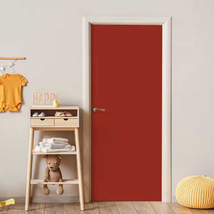 Burnt - Copper - Rood deurposter klein 289 -sfeer4