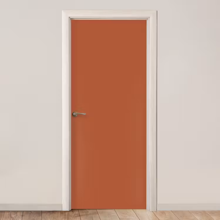 Burnt - Sienna - Oranje deurposter klein 289 -3d_beige