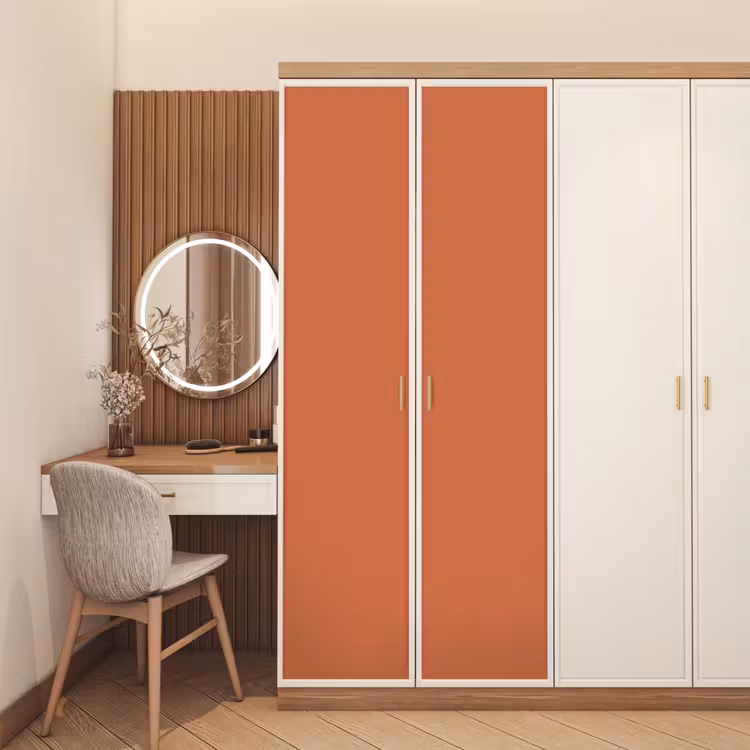 Classic - Terracotta - Oranje deurposter klein 289 -sfeer3