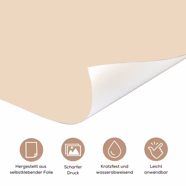 Cream - Nude - Neutraal deurposter klein 289 -tcloseup_DE