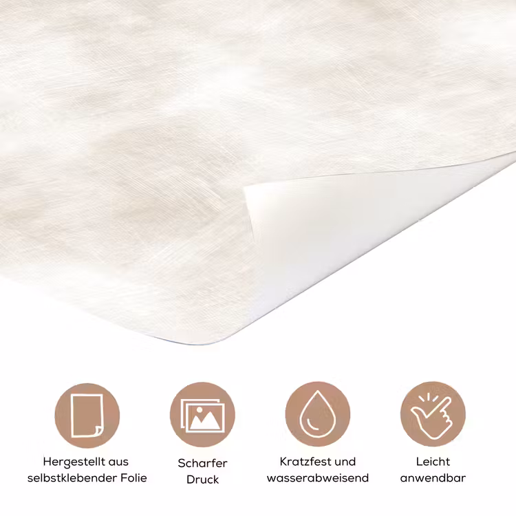 Subtiel - Structuur - Beige deurposter klein 289 -tcloseup_DE