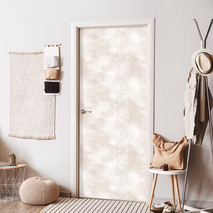 Subtiel - Structuur - Beige deurposter klein 289 -sfeer6