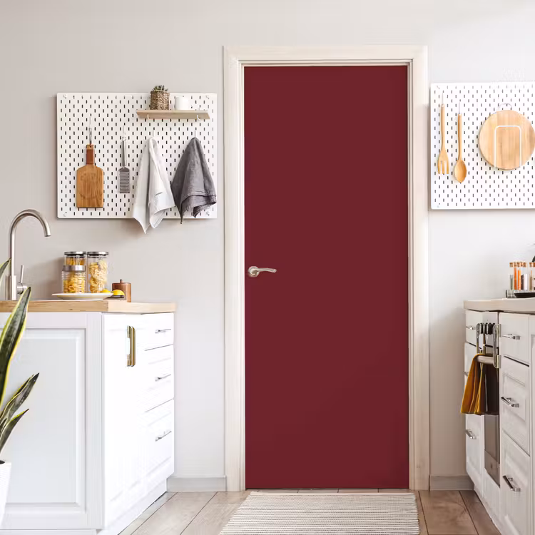 Dark - Garnet - Rood deurposter klein 289 -sfeer5
