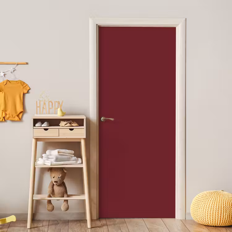 Dark - Garnet - Rood deurposter klein 289 -sfeer4