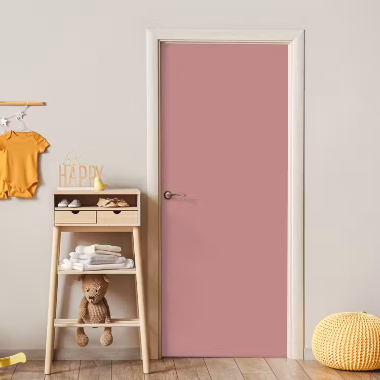 Dusty - Rose - Roze deurposter klein 289 -sfeer4