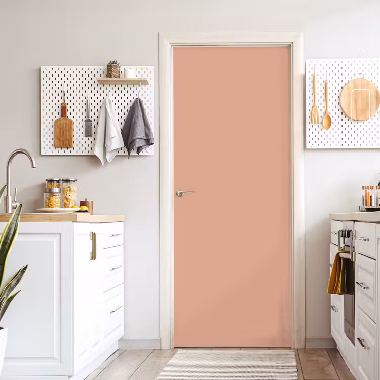 Dusty - Rose - Roze deurposter klein 289 -sfeer5