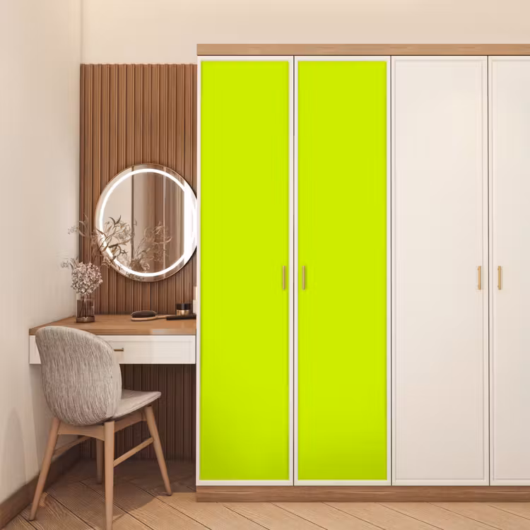 Electric - Lemon - Geel deurposter klein 289 -sfeer3