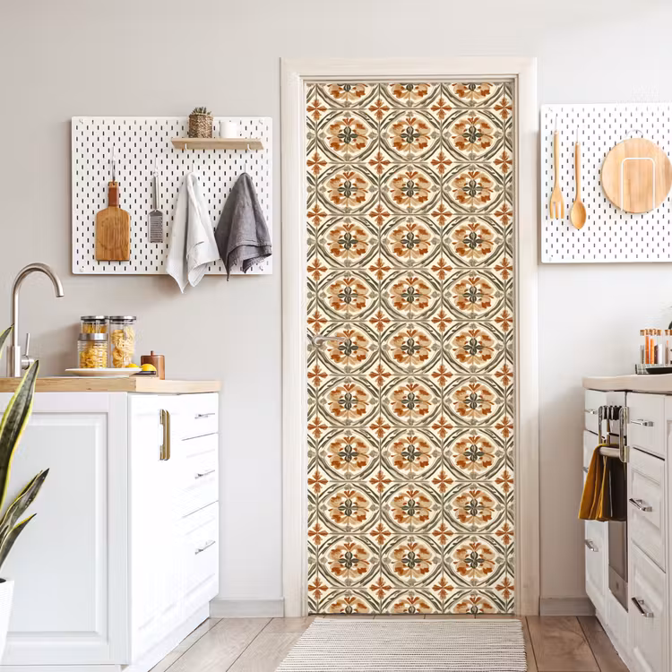 Elegant - Antiek - Kleurrijk deurposter klein 289 -sfeer5
