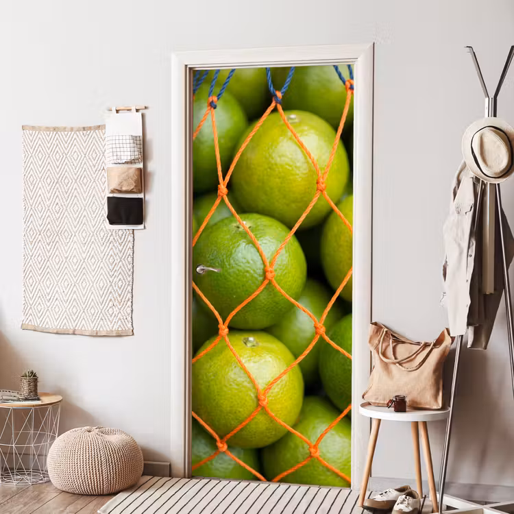 Eten - Net - Groen - Markt deurposter klein -sfeer6