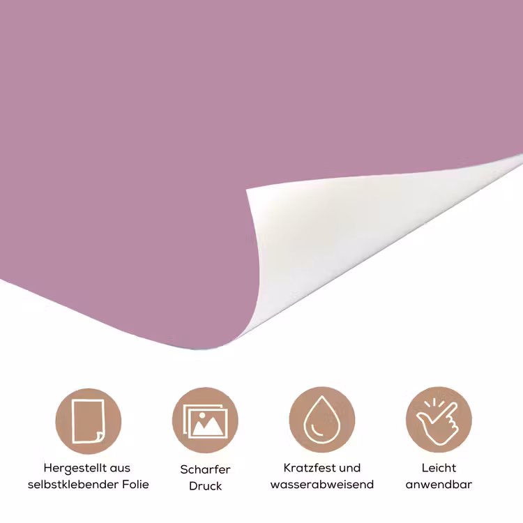 Lilac - Paars - Mauve deurposter klein 289 -tcloseup_DE