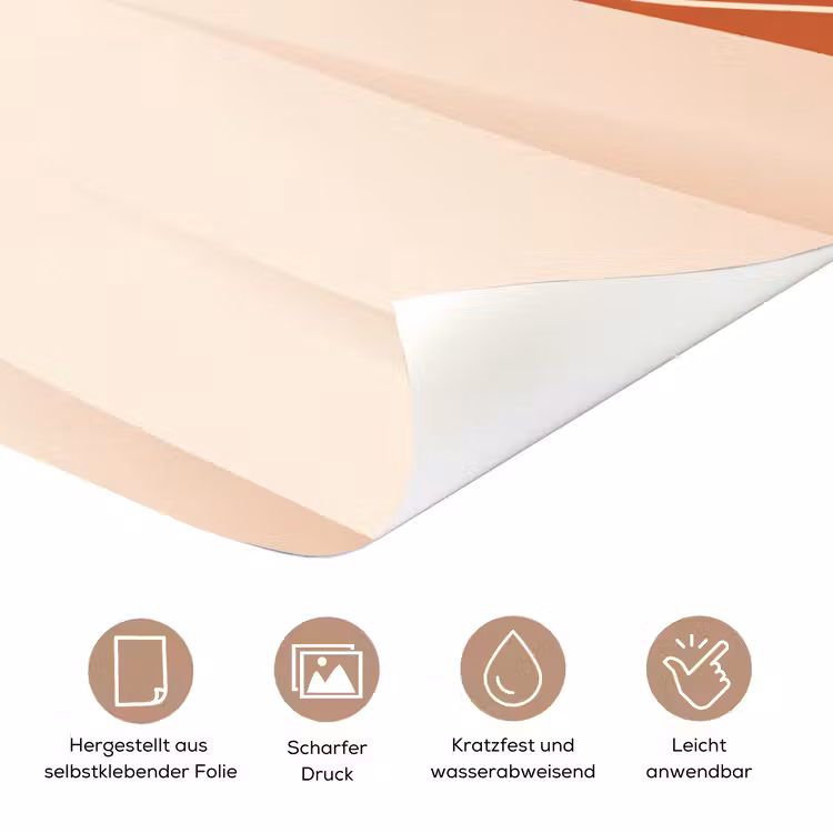 Vrouw - Hoed - Portret - Modern - Beige deurposter klein -tcloseup_DE