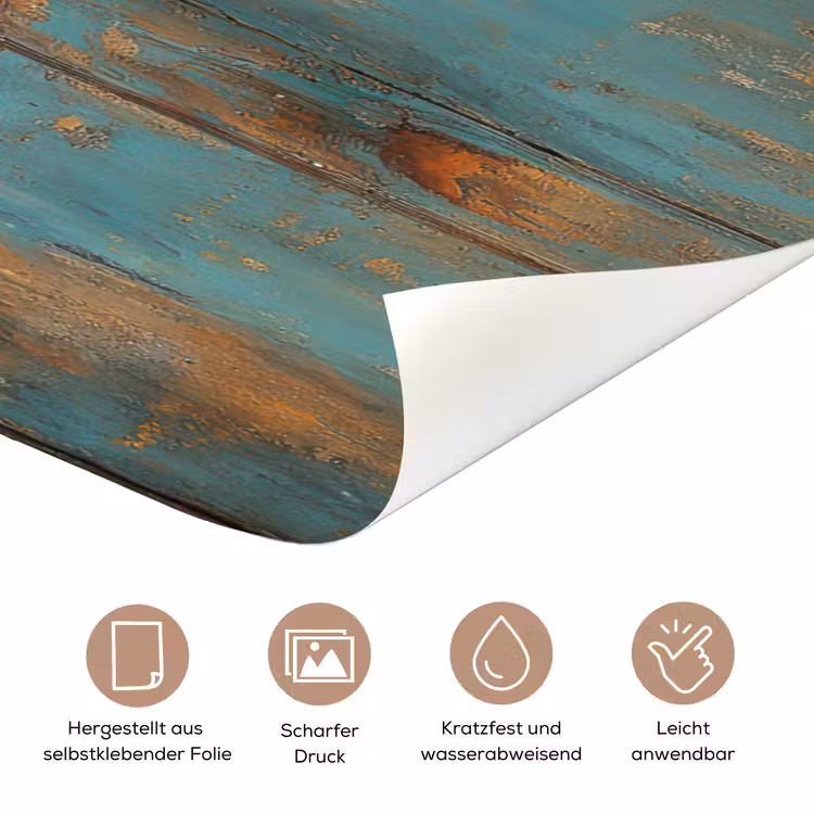 Giraf - Hout - Doorkijk - Dieren - Kop deurposter klein -tcloseup_DE
