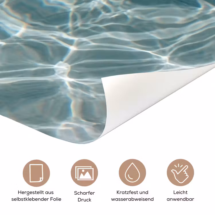 Badeend - Zwemband - Geel deurposter klein -tcloseup_DE
