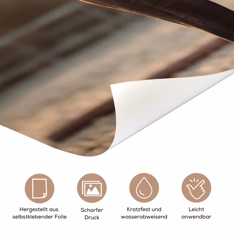 Harmonie - Ruiter - Zon deurposter klein -tcloseup_DE