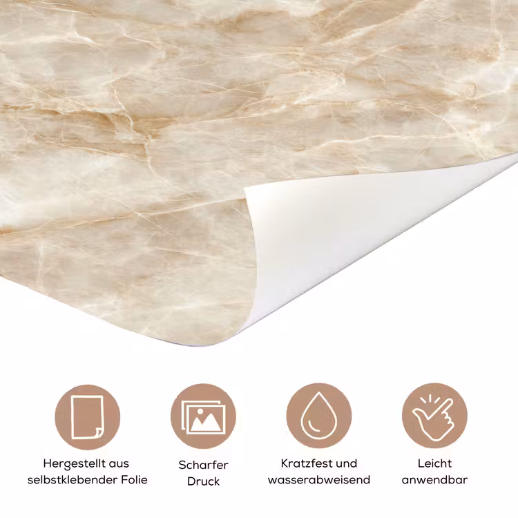 Lichtbeige - Onyx - Subtiel deurposter klein 289 -tcloseup_DE