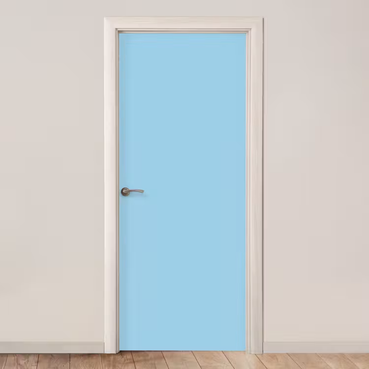 Ice - Blue - Blauw deurposter klein 289 -3d_beige