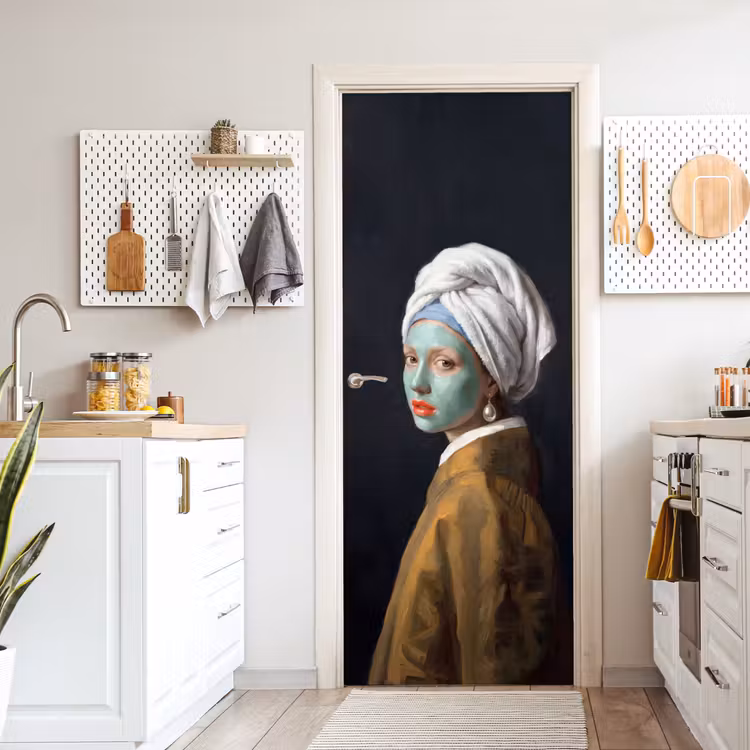Iconisch - Modern - Kleurrijk deurposter klein -sfeer5