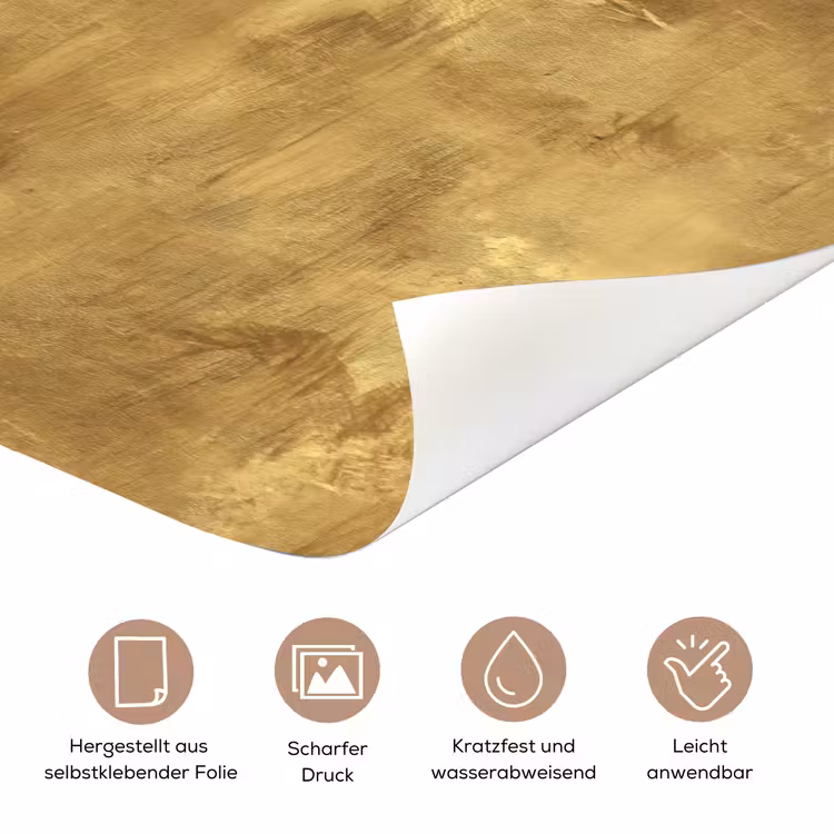 Industrieel - Textuur - Goud deurposter klein 289 -tcloseup_DE